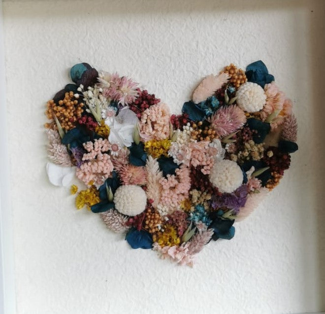 Floral Letters with Frame