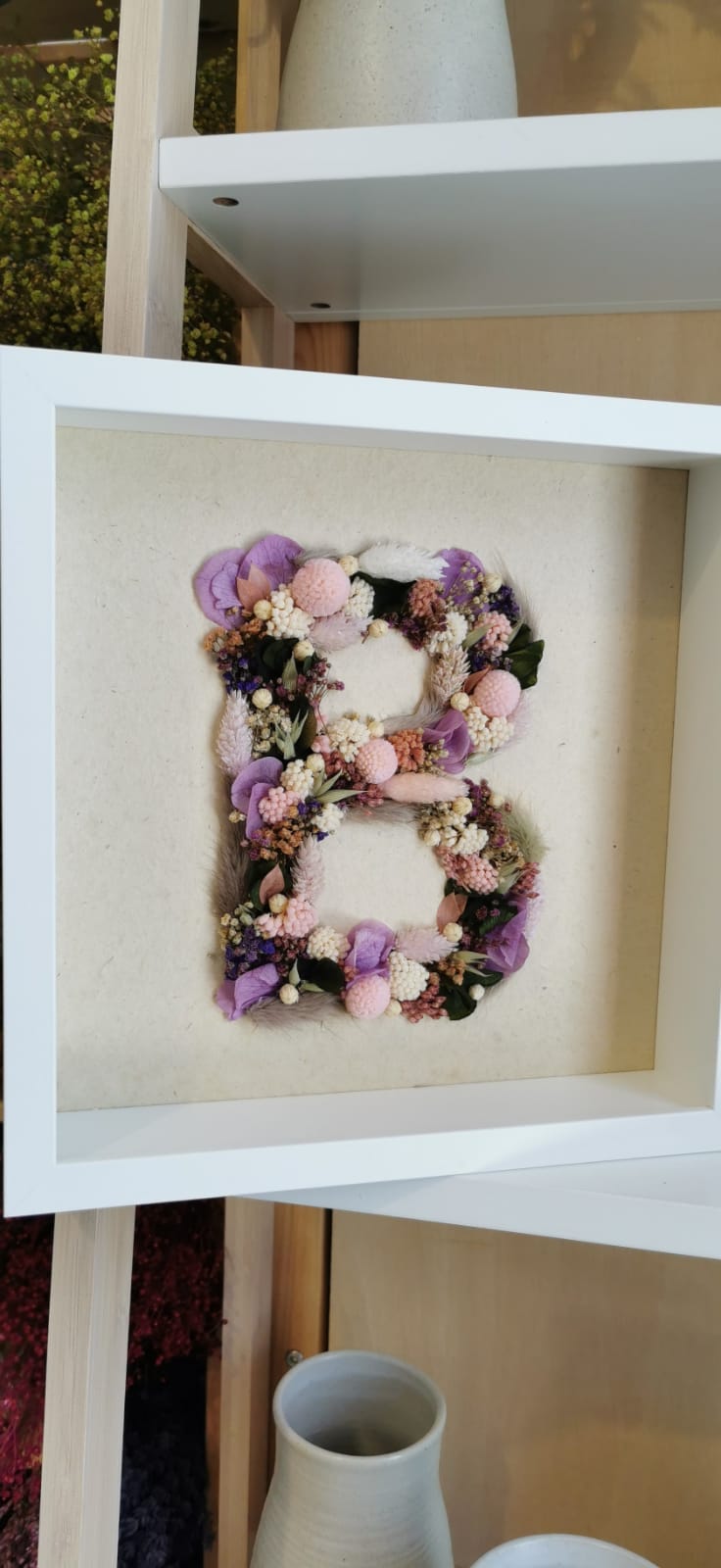 Floral Letters with Frame