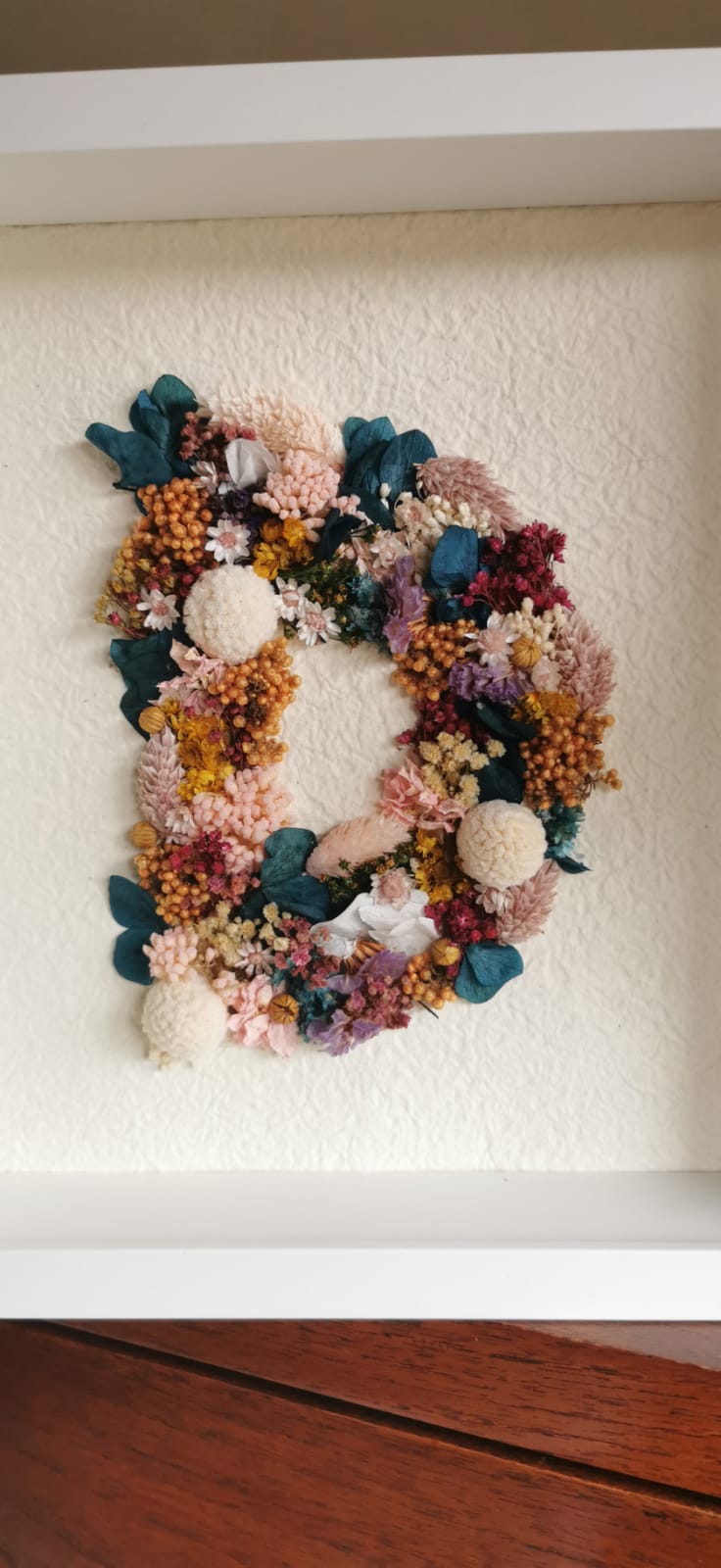 Floral Letters with Frame