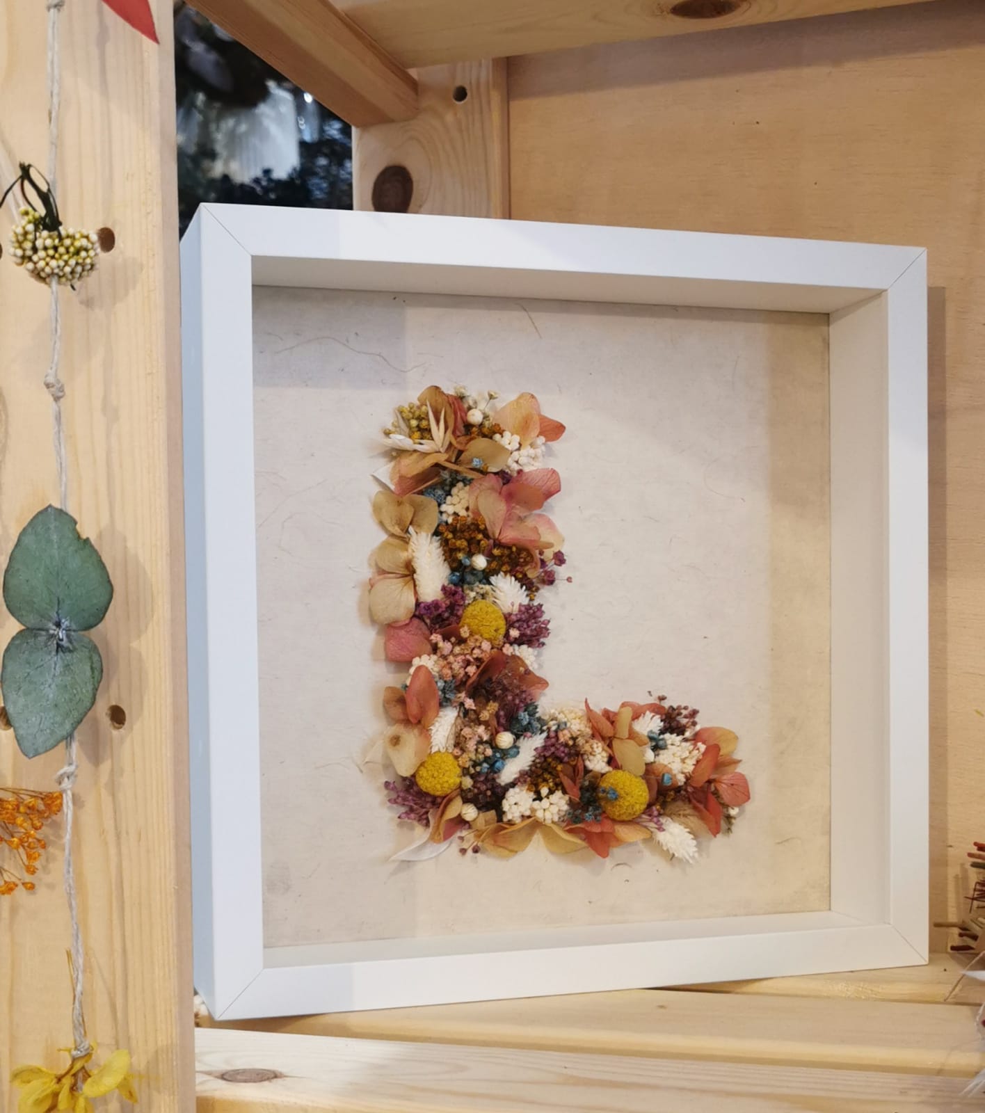Floral Letters with Frame