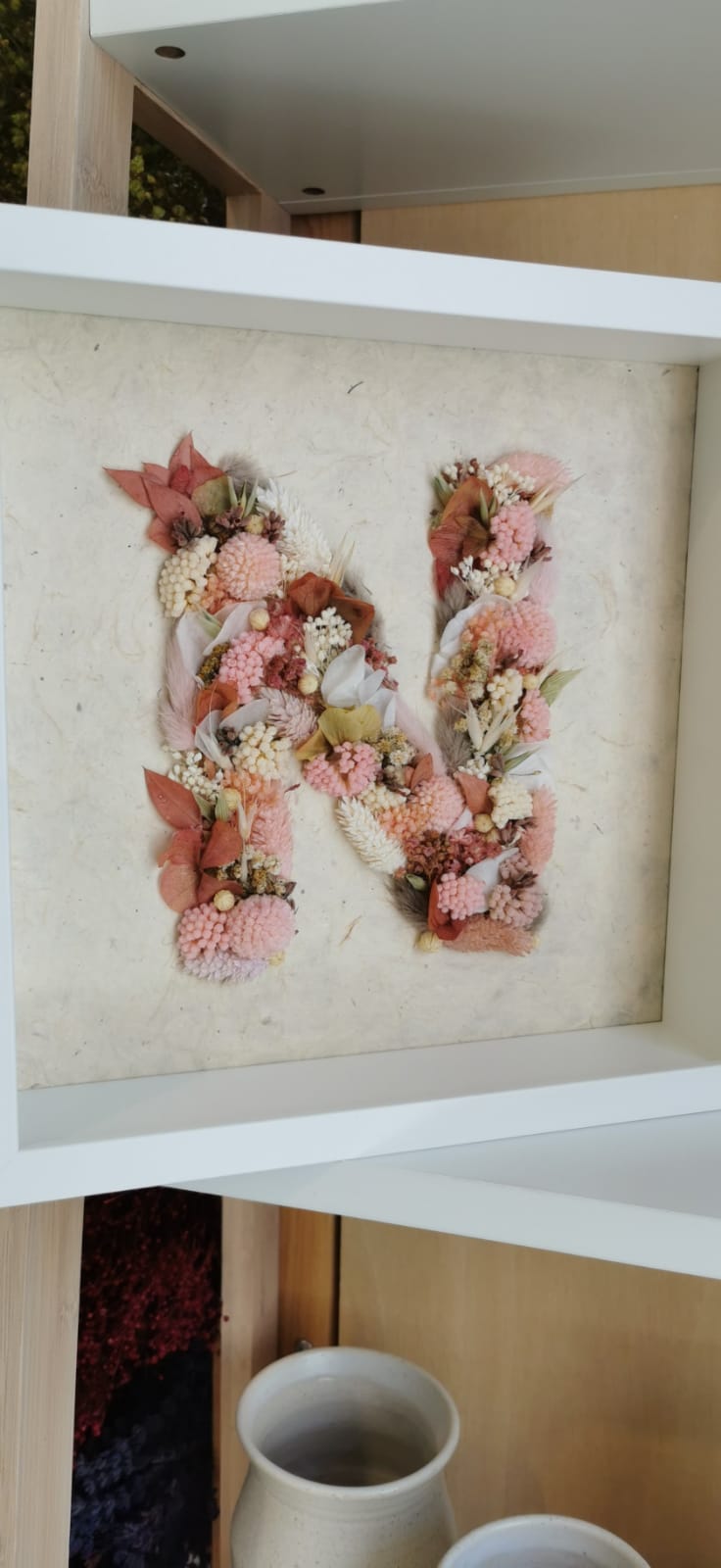 Floral Letters with Frame
