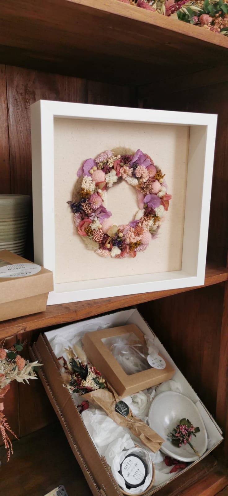 Floral Letters with Frame