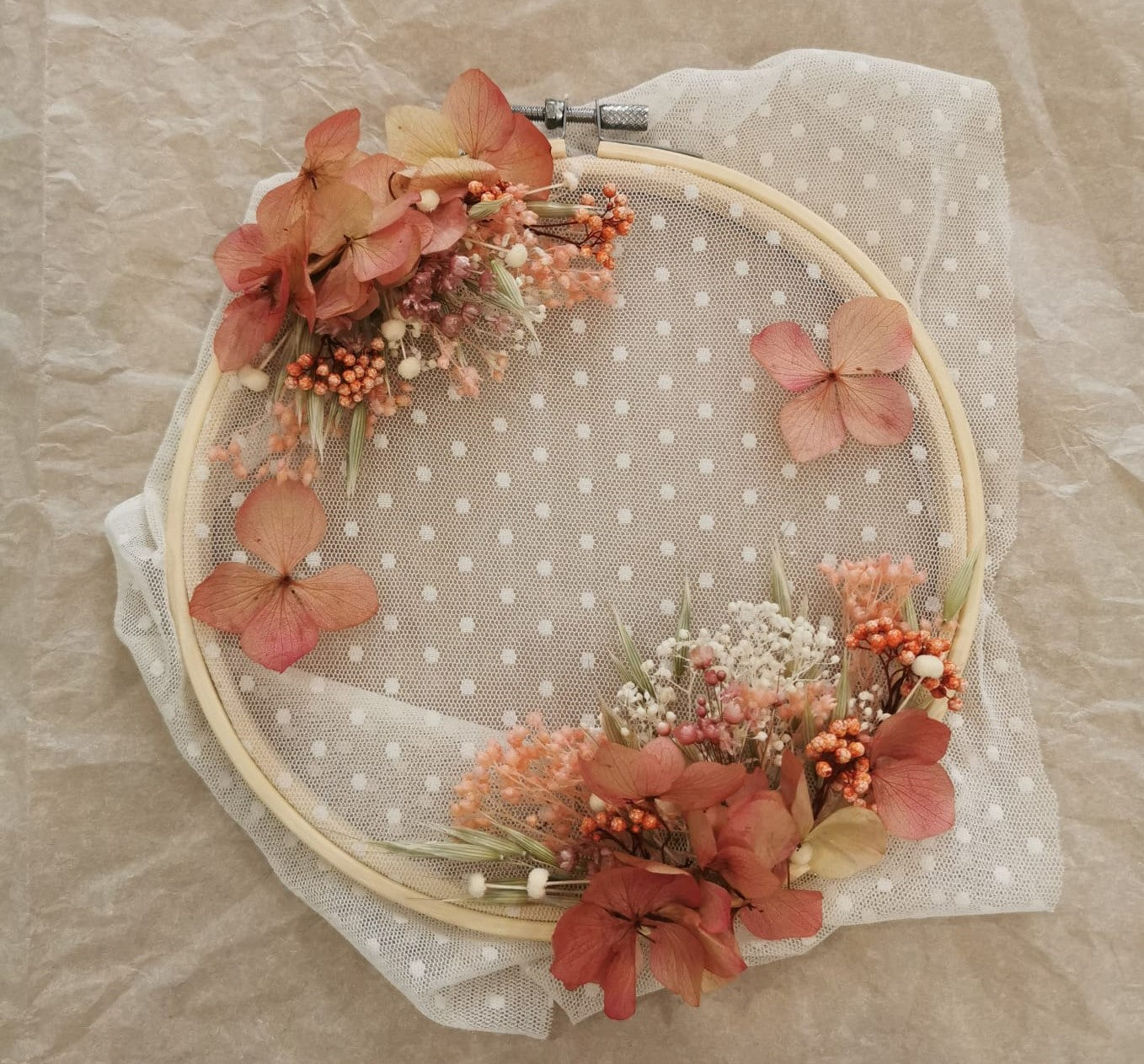 Wedding Ring Holder Frame with fabric