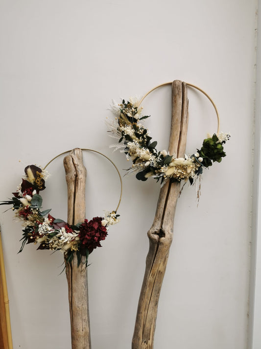 Taller Floral GIJÓN & Merienda. Corona, Camino o Adviento