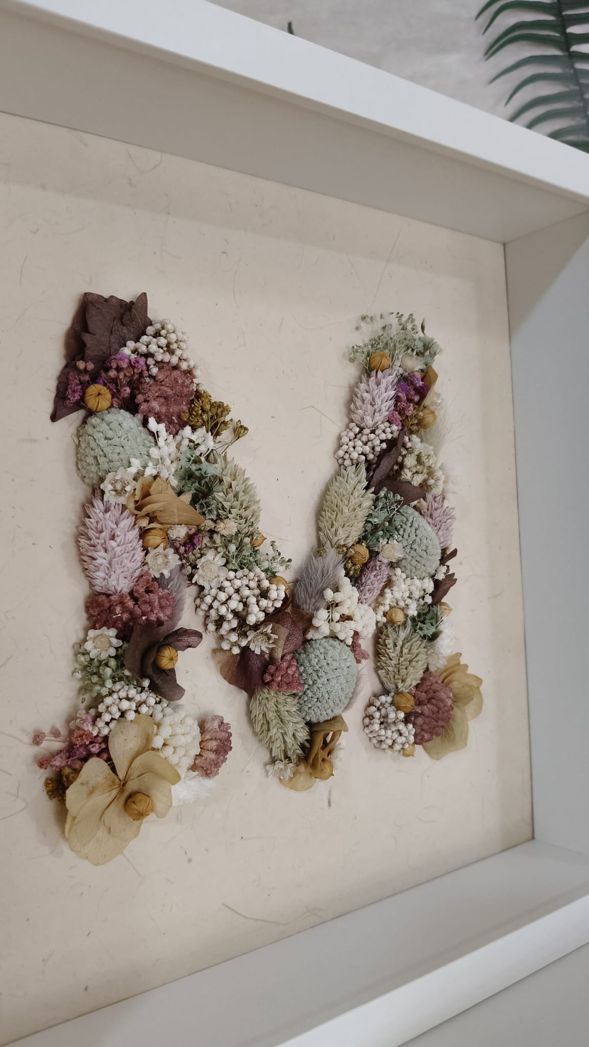 Floral Letters with Frame