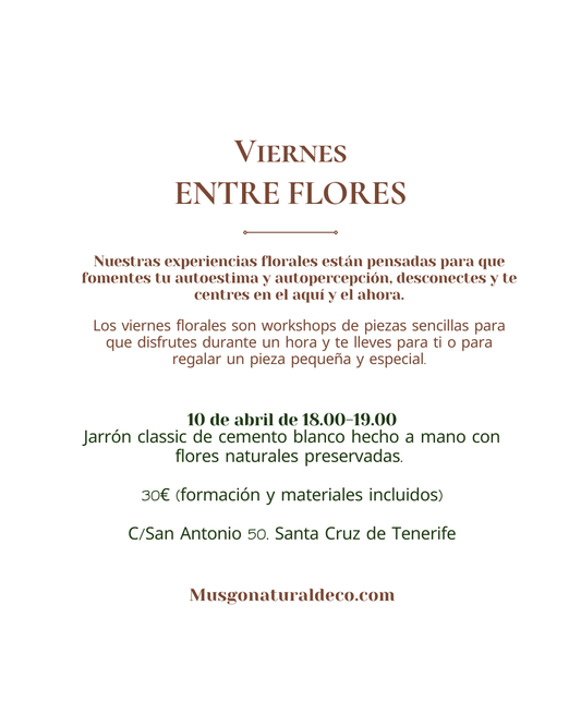 Viernes Floral. Ramito en jarrón classic. 10ABRIL