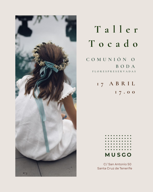Taller Tocado Floral    17ABRIL