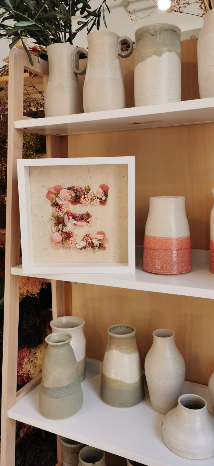 Floral Letters with Frame