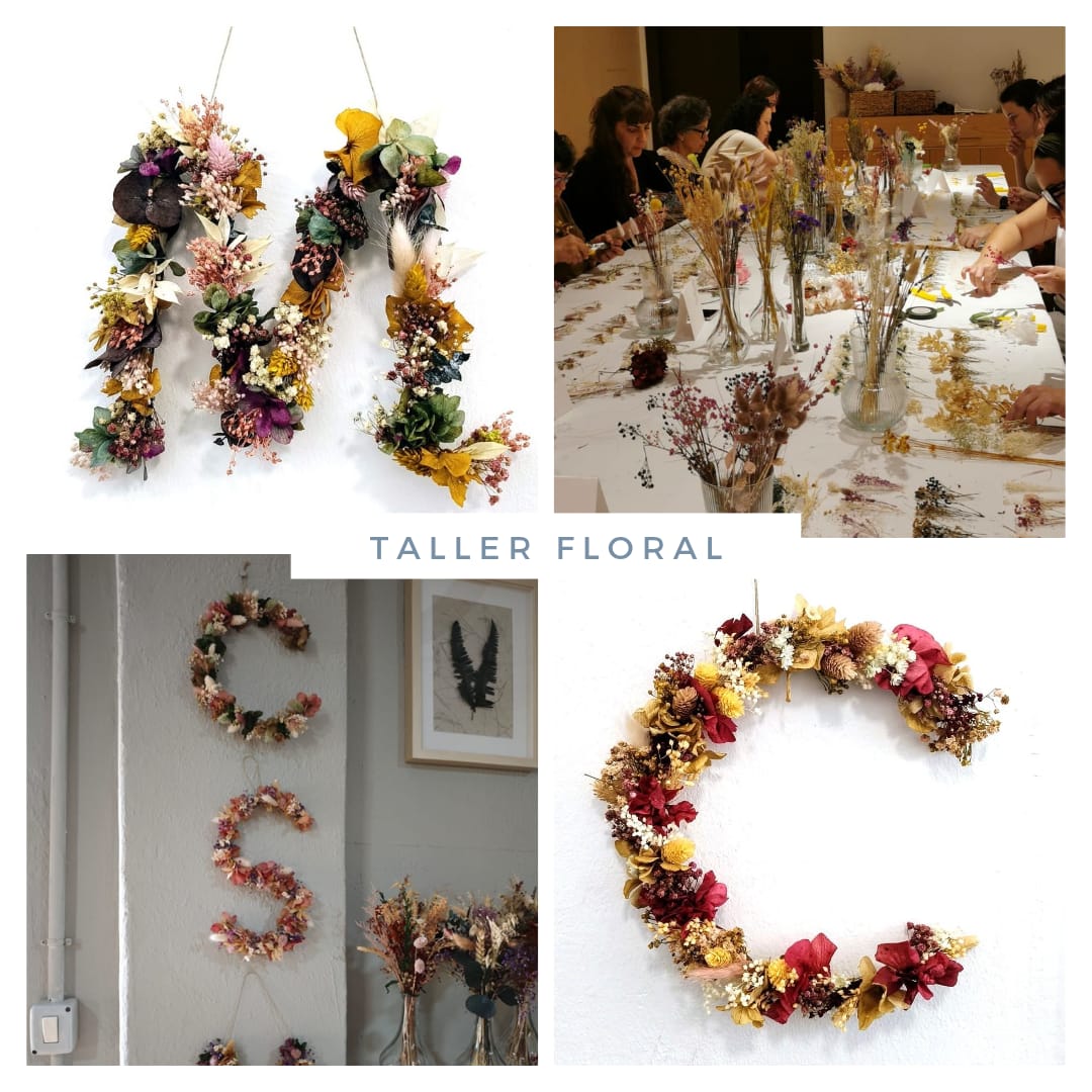 Taller Letra Floral.   31 Enero