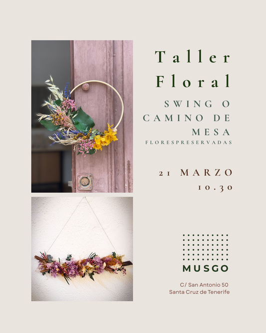 Taller Swing o Camino de Mesa Primavera    21MARZO