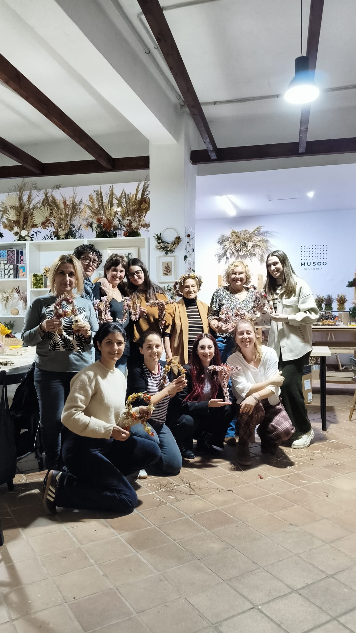 Taller Letra Floral.   31 Enero