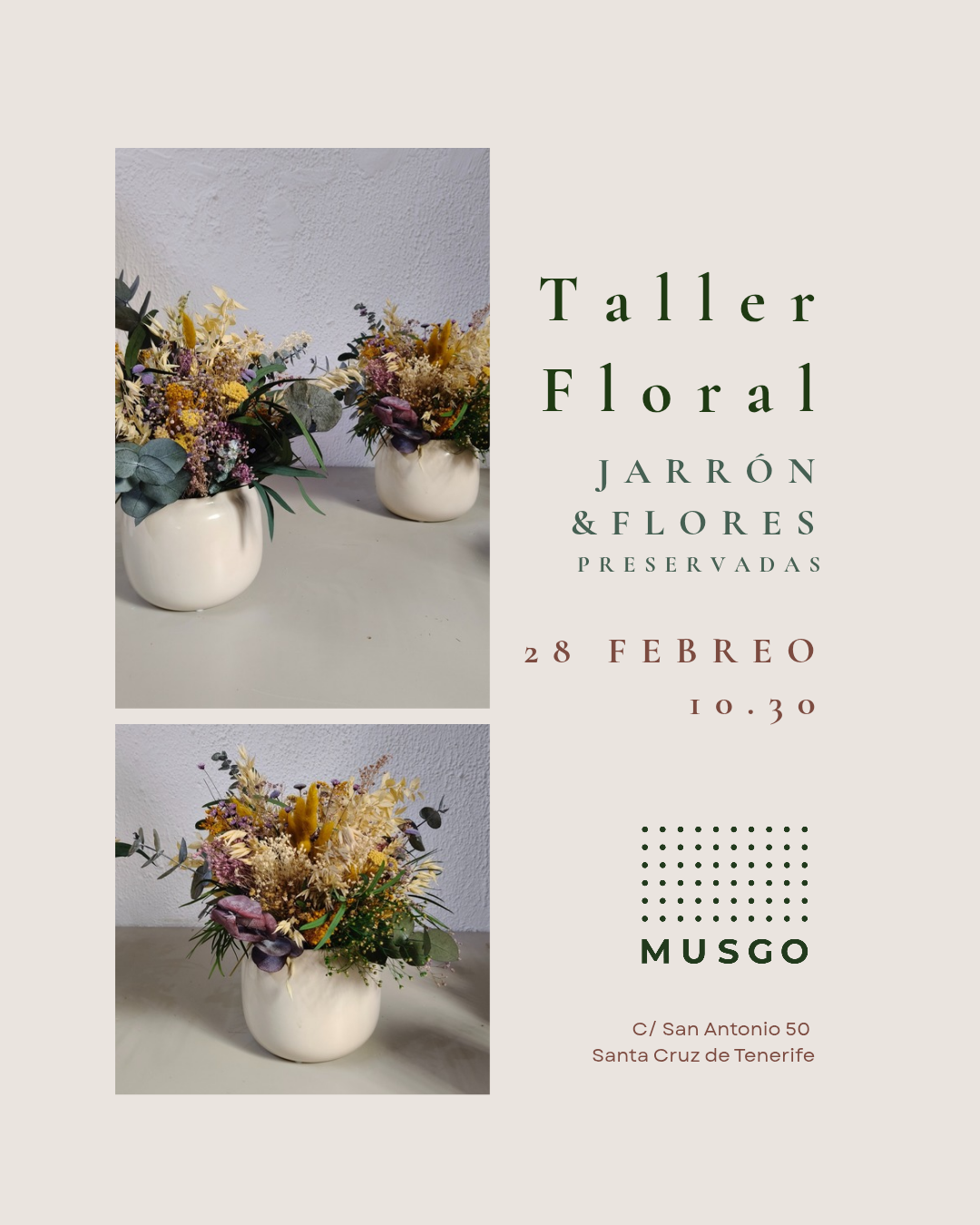 Taller Centro Cala .    28 Febrero