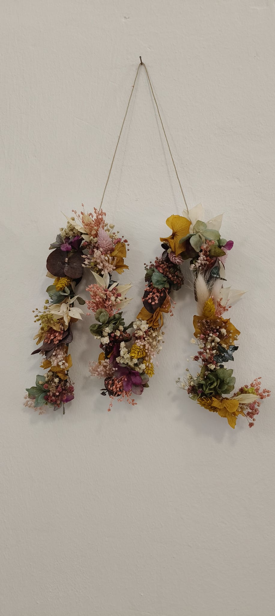 Taller Letra Floral.   31 Enero