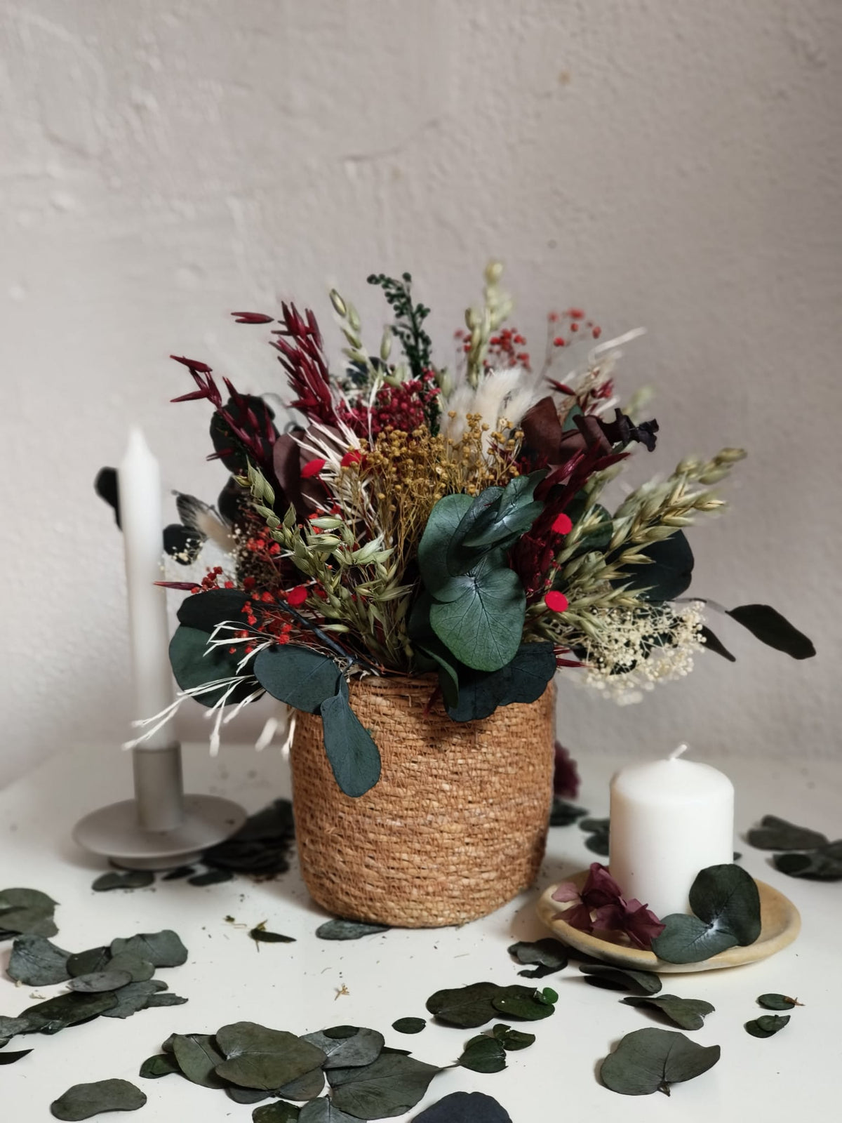 Taller Arreglo floral Navideño