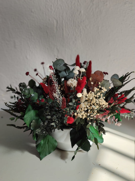 Taller Arreglo floral Navideño