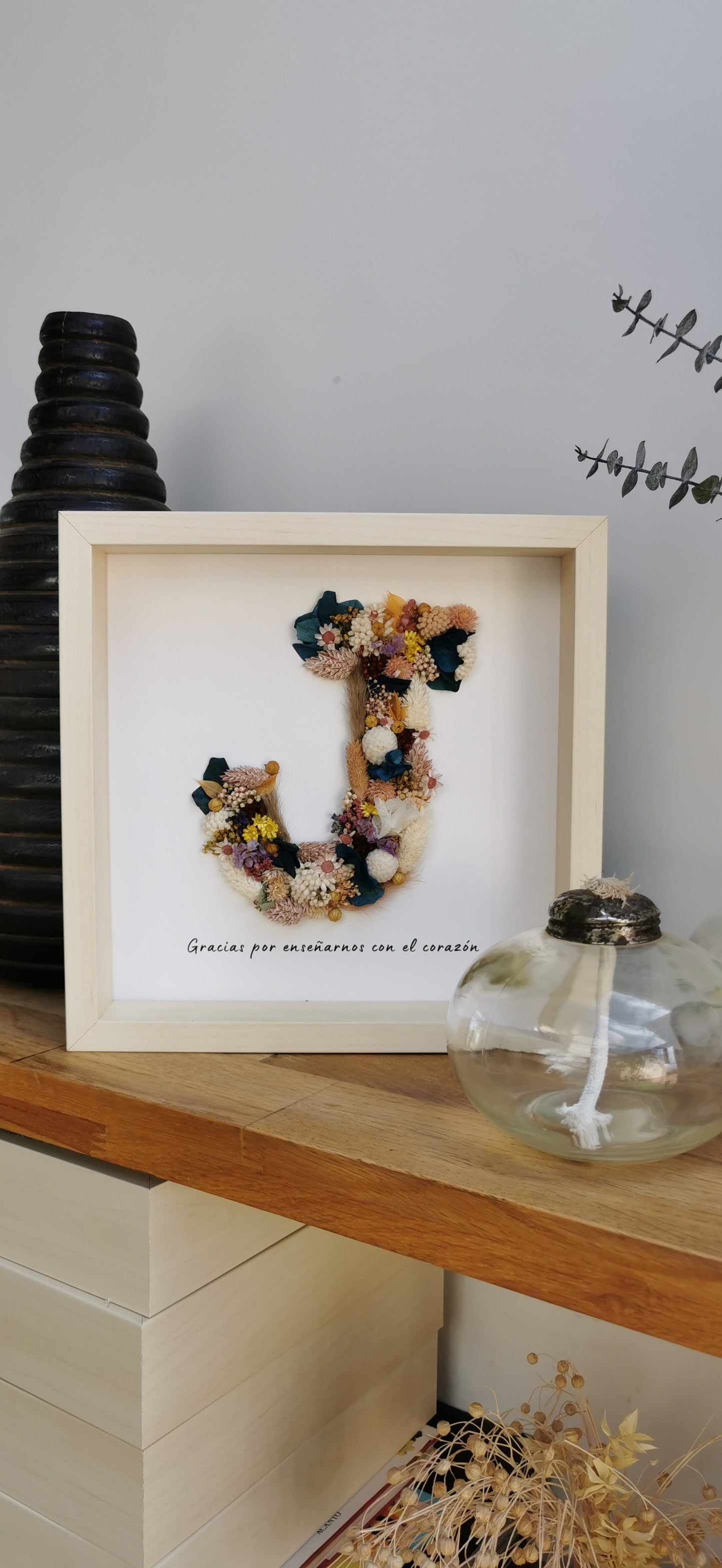 Floral Letters with Frame